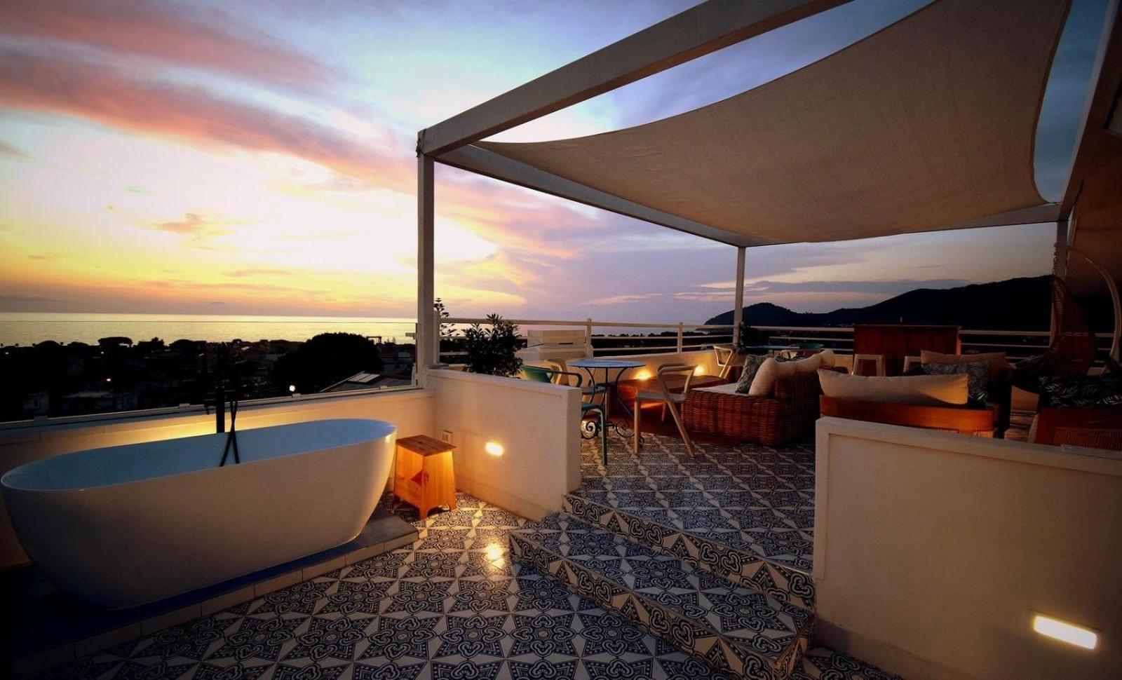 Bed and Breakfast Vist'Amare Santa Maria di Castellabate Exterior foto