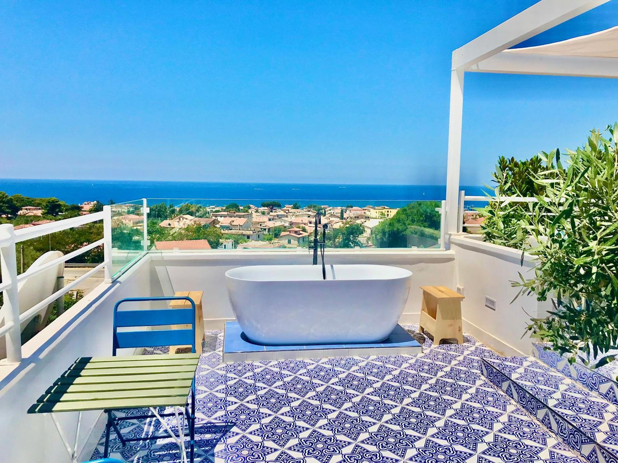 Bed and Breakfast Vist'Amare Santa Maria di Castellabate Exterior foto